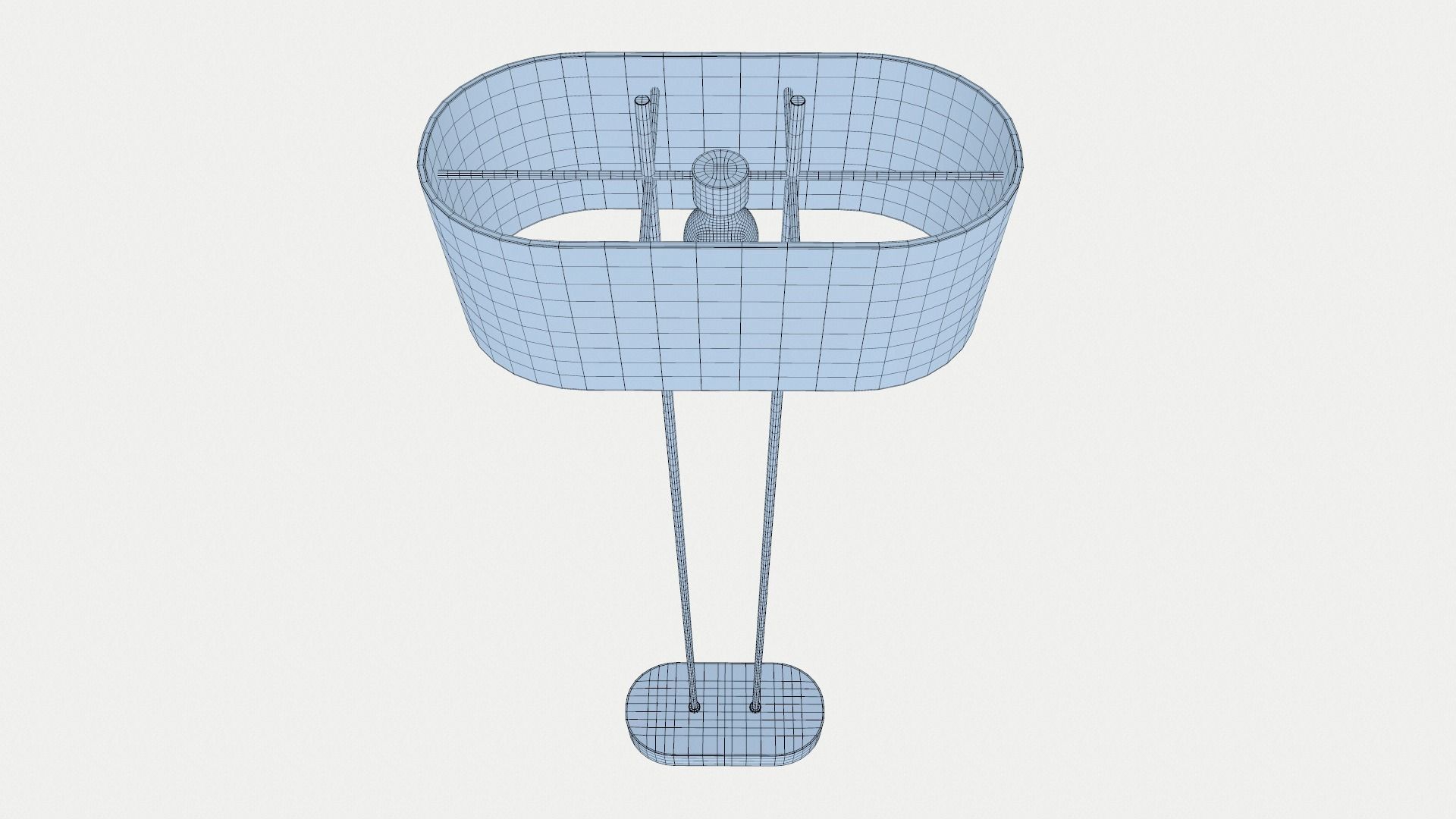 Shiro Floor Lamp Low-poly 3D model_11