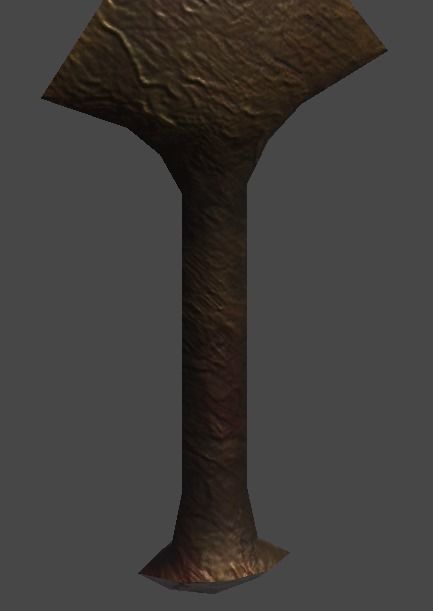 Coppersword and copperspear1 Low-poly 3D model_2