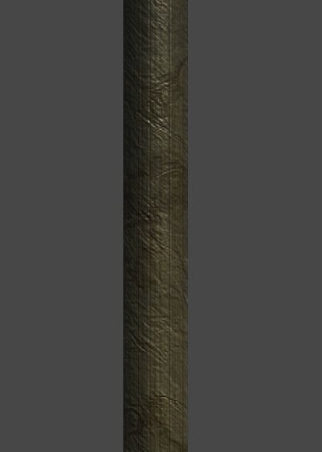 Coppersword and copperspear1 Low-poly 3D model_6