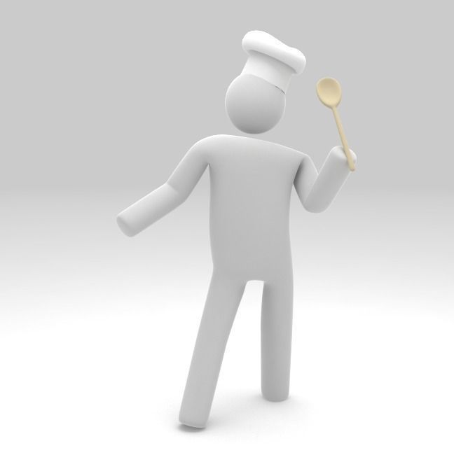 Stickman 11 pack -Rigged 3D model_7