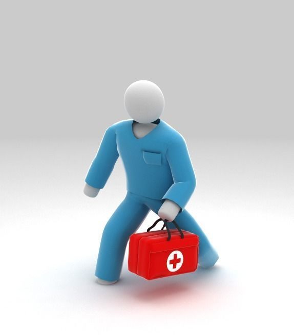 Stickman 11 pack -Rigged 3D model_12