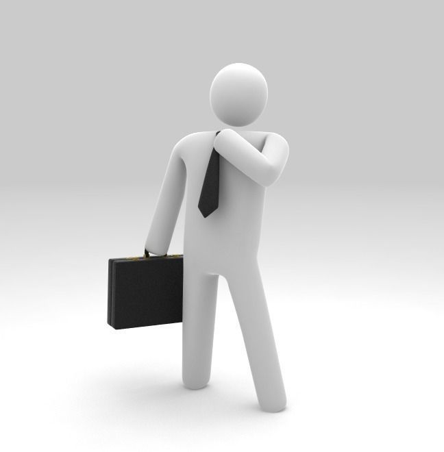 Stickman 11 pack -Rigged 3D model_6