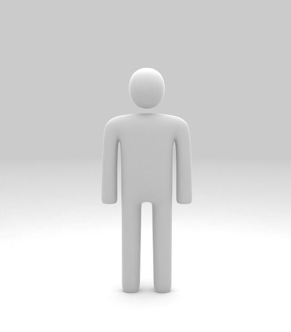 Stickman 11 pack -Rigged 3D model_1