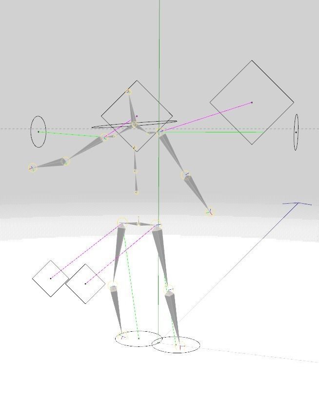 Stickman 11 pack -Rigged 3D model_4