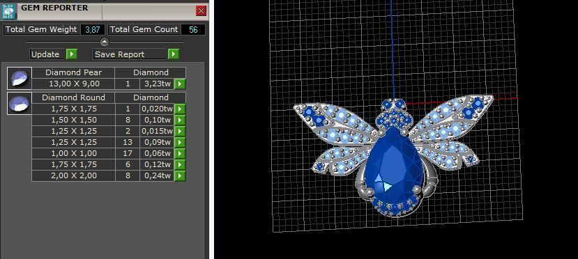 Brooch Beetle 3D print model_2