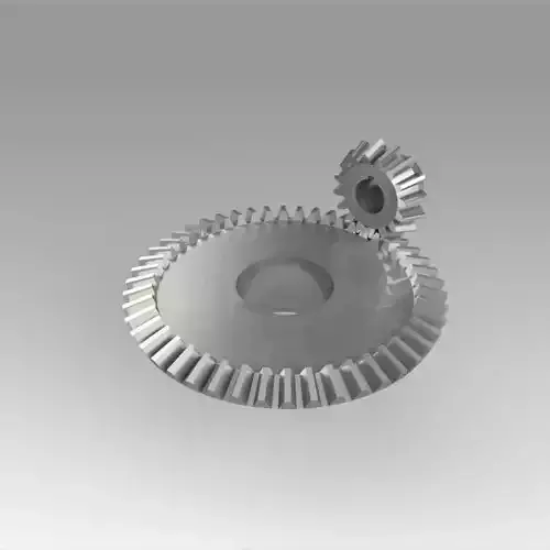 Pinion conical 3D model