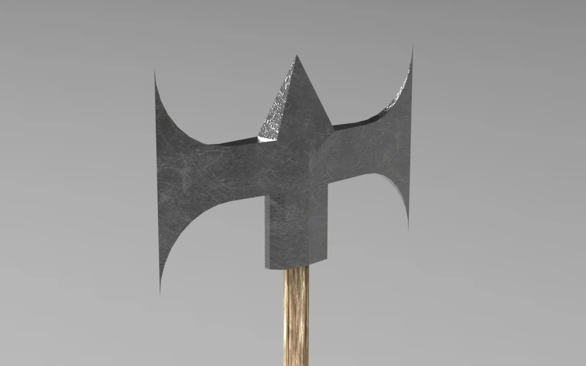 Battle Axe 3D model_0