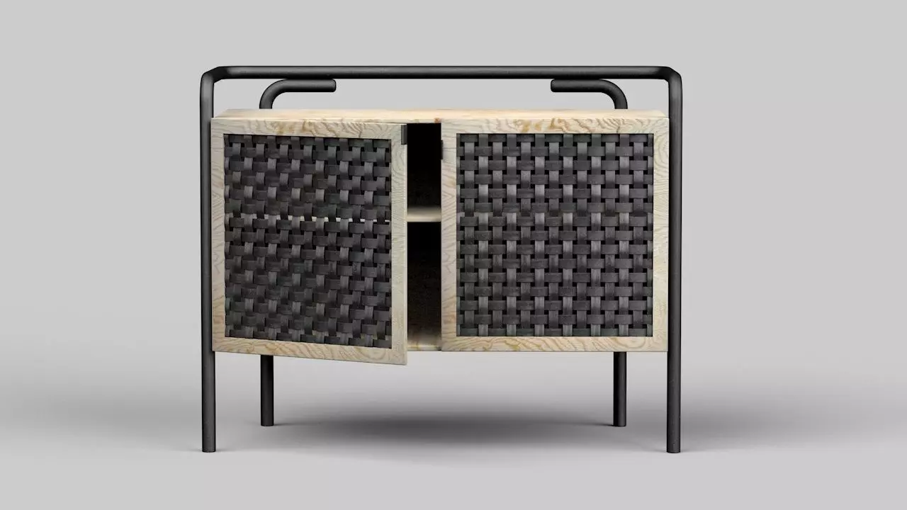 Vienna sidetable 3D model