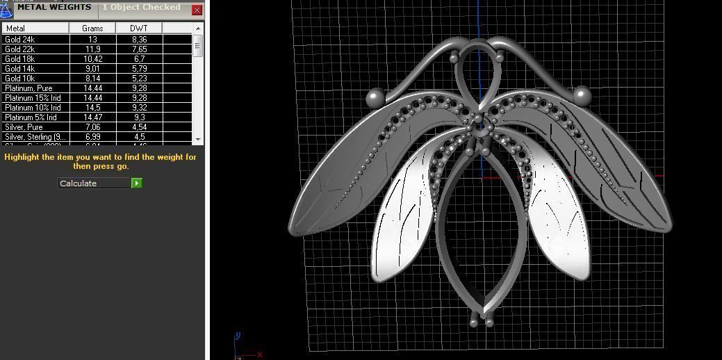 Brooch Beetle 3D print model_3