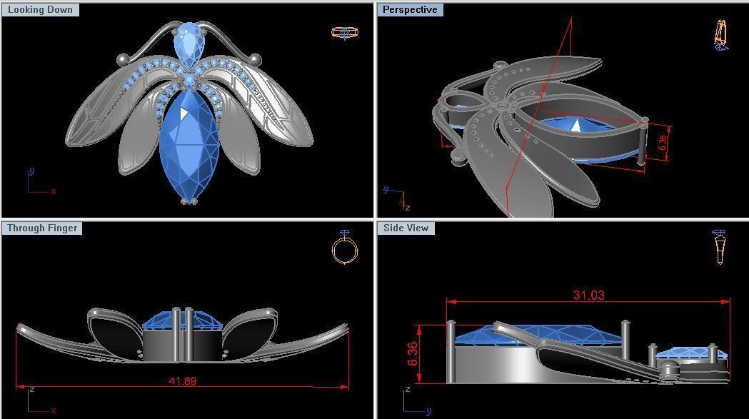 Brooch Beetle 3D print model_2