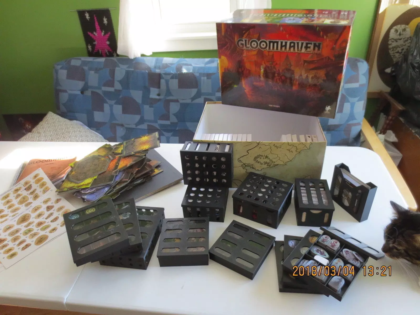 Gloomhaven Organizer 3D print model_0