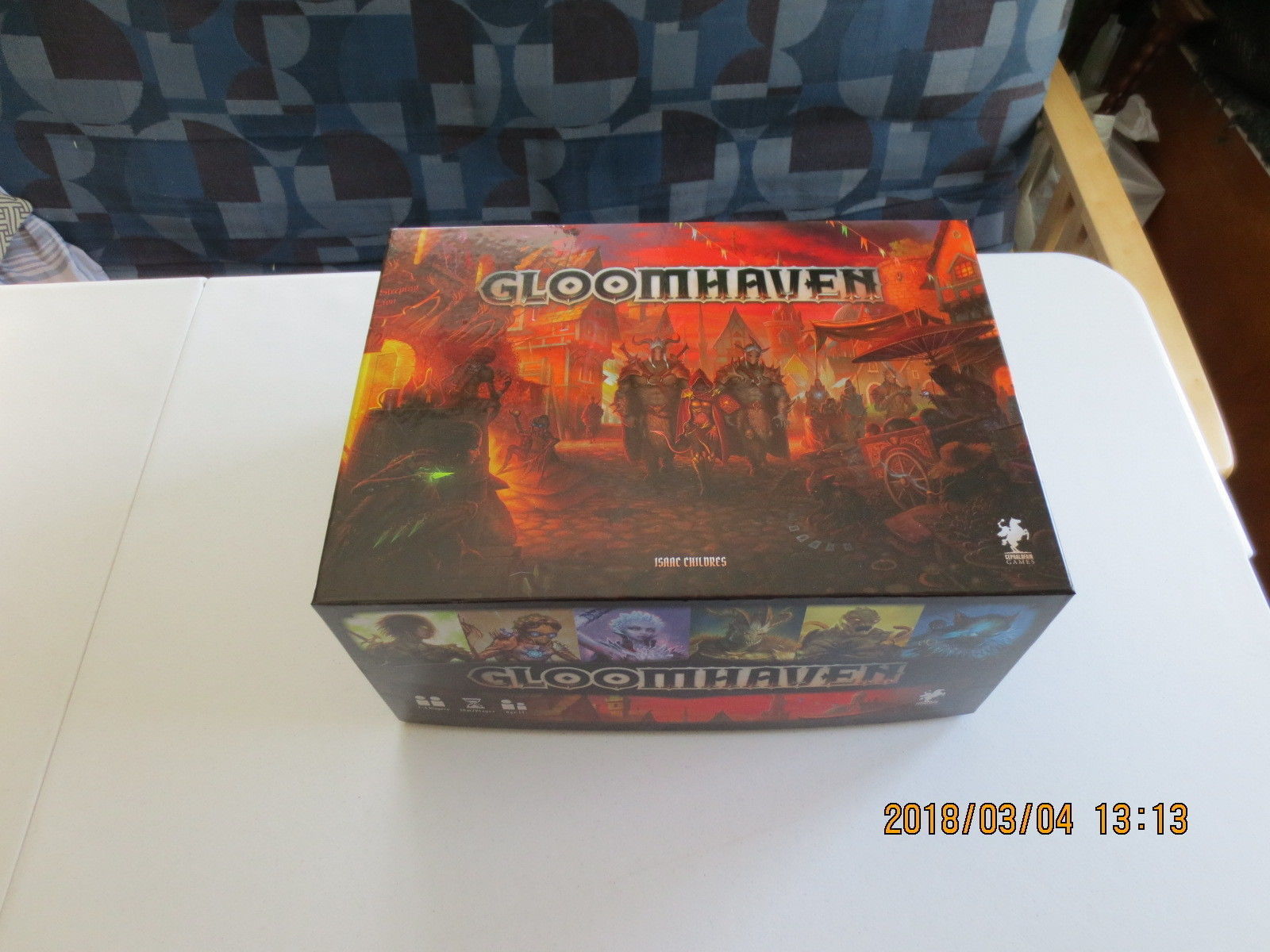 Gloomhaven Organizer 3D print model_17