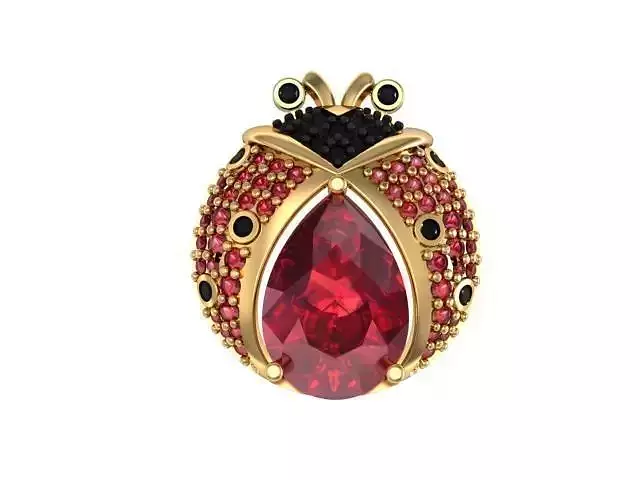 Brooch Ladybug
