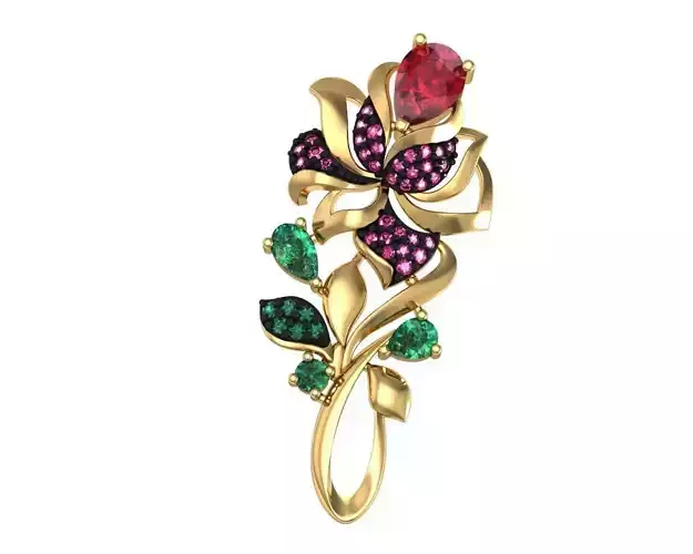Brooch Flower