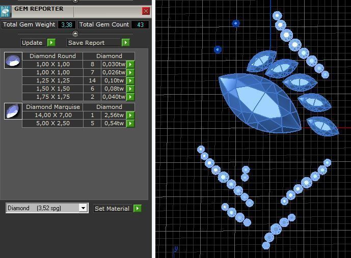 Brooch Flamingo 3D print model_3