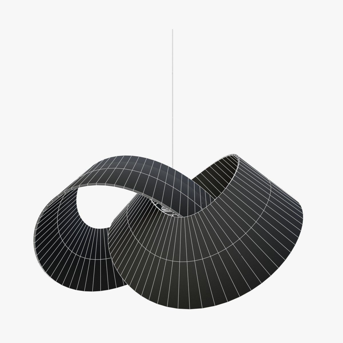 Torus Knot Light Free low-poly 3D model_6