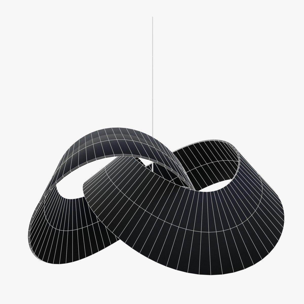 Torus Knot Light Free low-poly 3D model_8