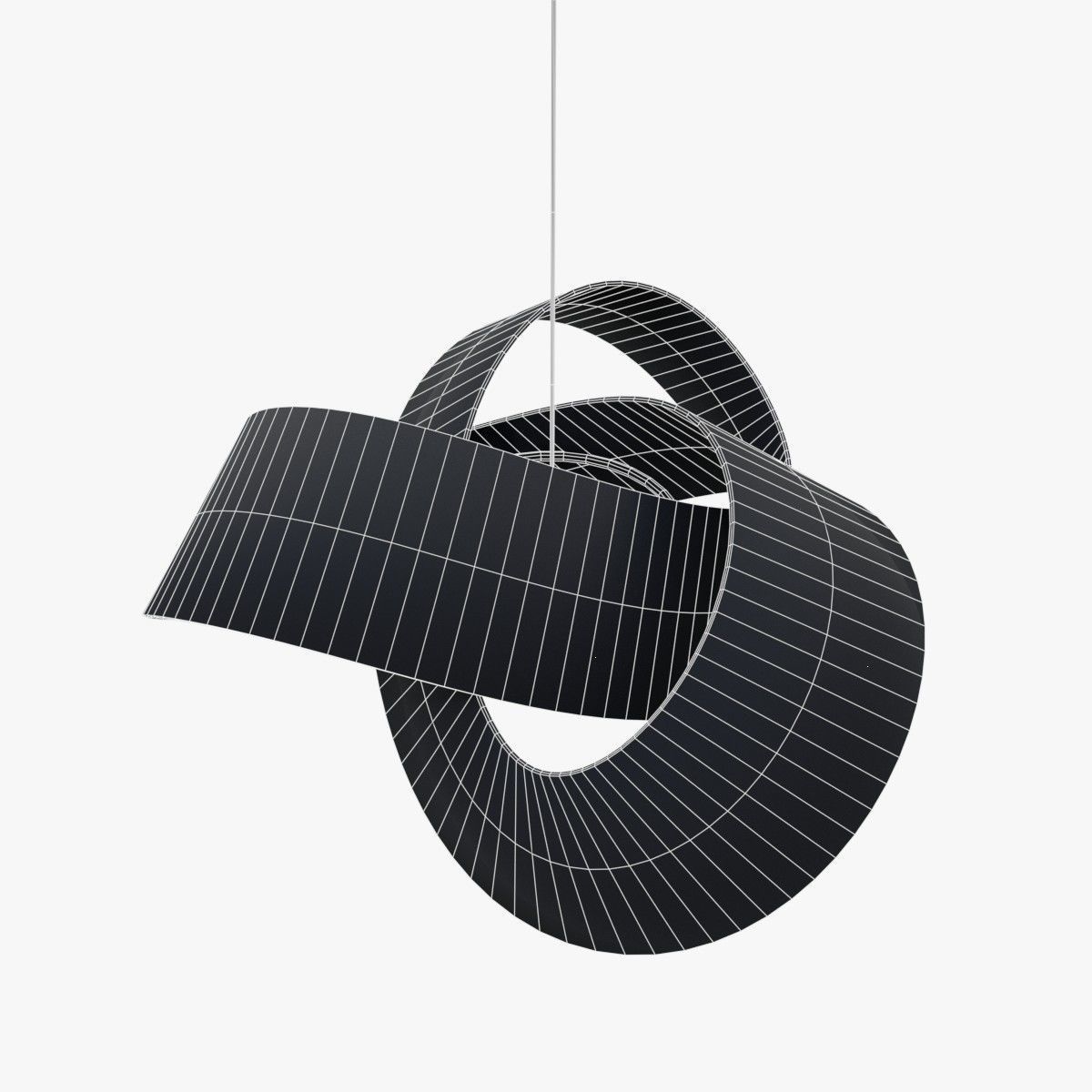 Torus Knot Light Free low-poly 3D model_9