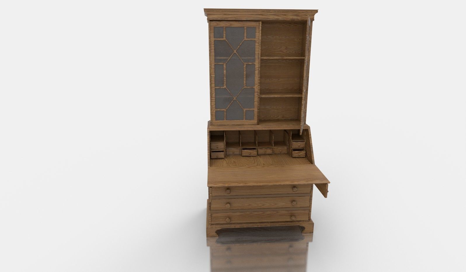 Multi-Function Cabinet 3D model_5