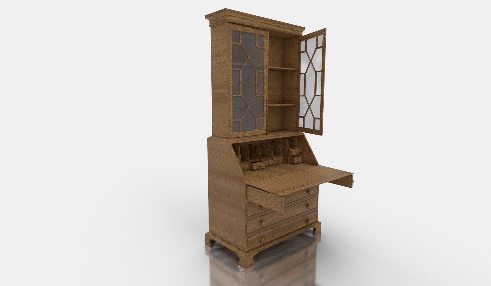 Multi-Function Cabinet 3D model_1