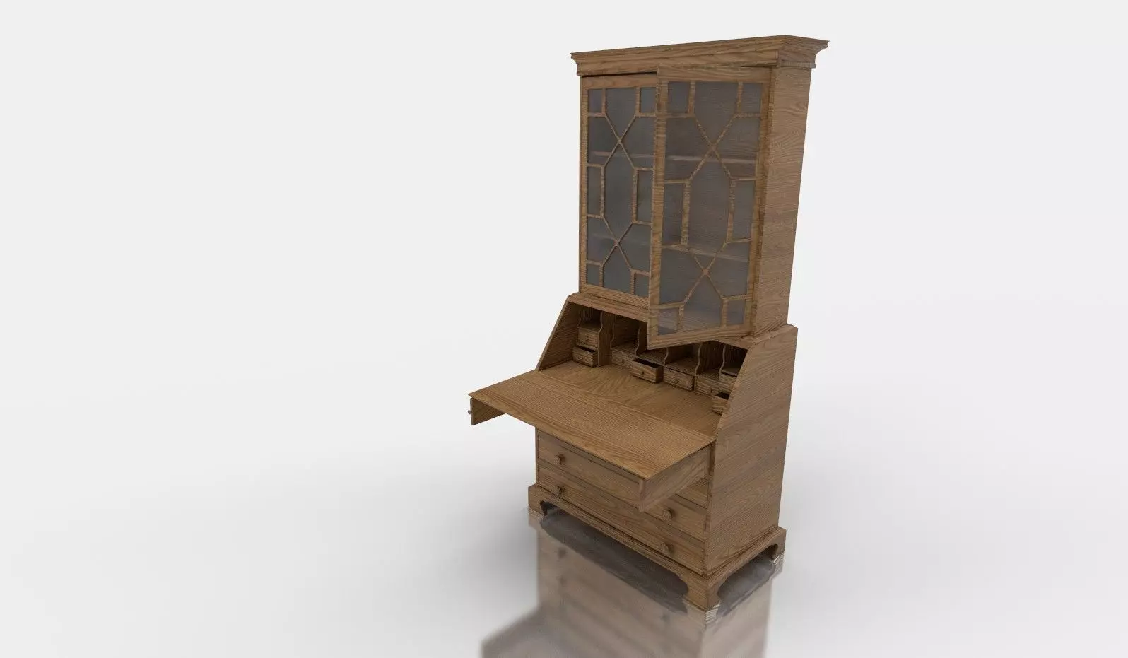 Multi-Function Cabinet 3D model_0