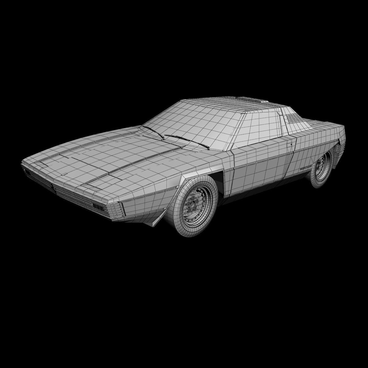 Ferrari Rainbow 3D model_13