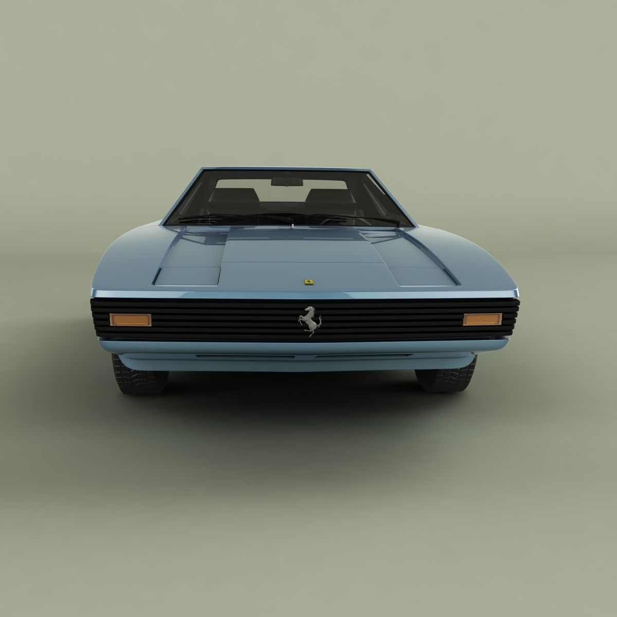 Ferrari Rainbow 3D model_4