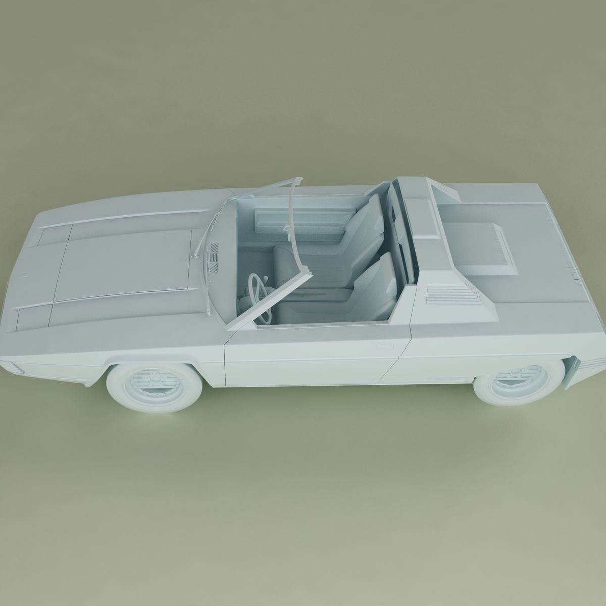 Ferrari Rainbow 3D model_11