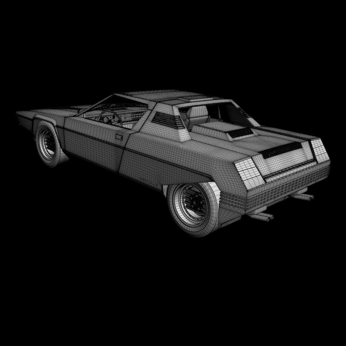 Ferrari Rainbow 3D model_16