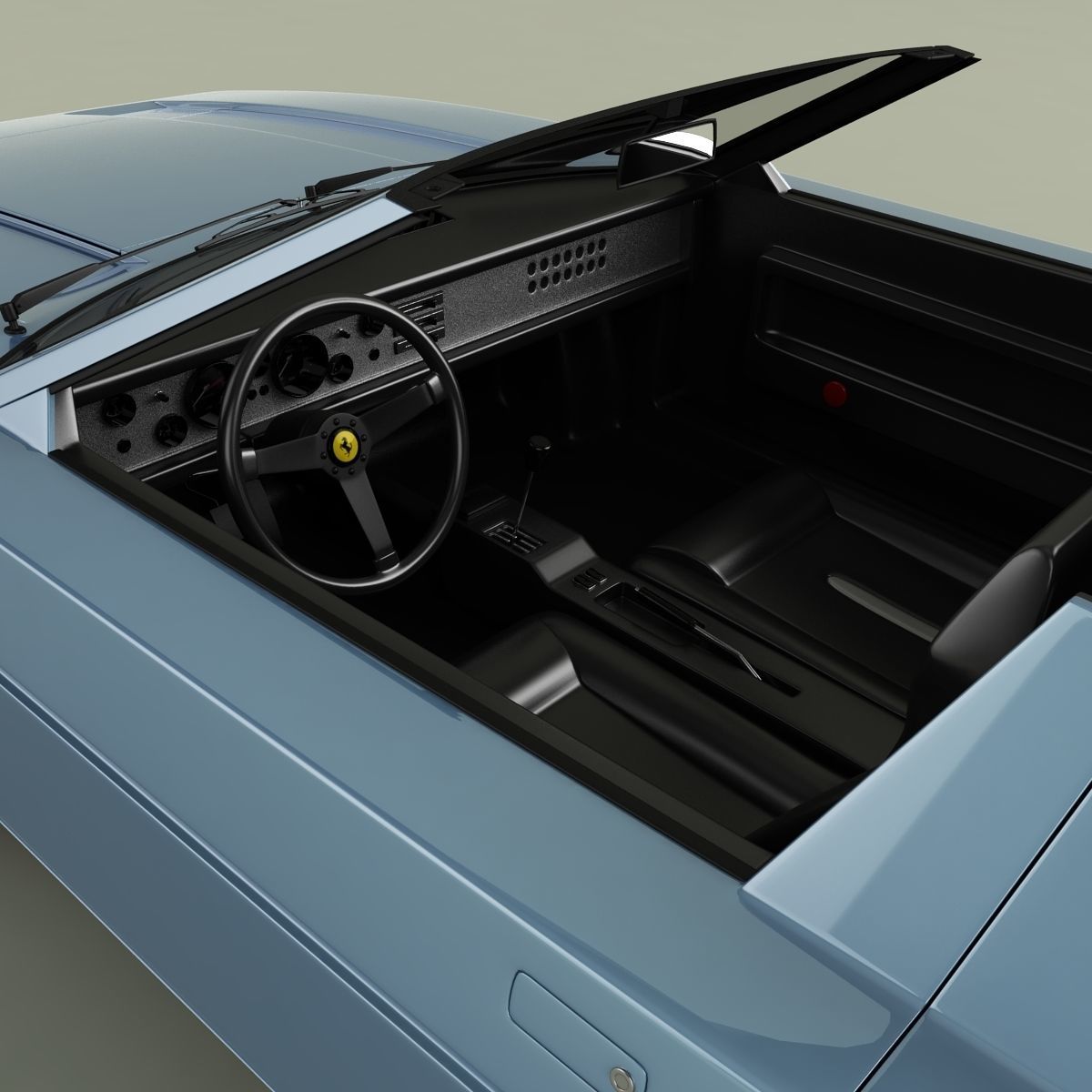 Ferrari Rainbow 3D model_7