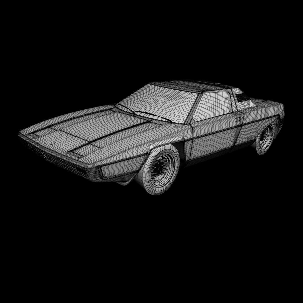 Ferrari Rainbow 3D model_14