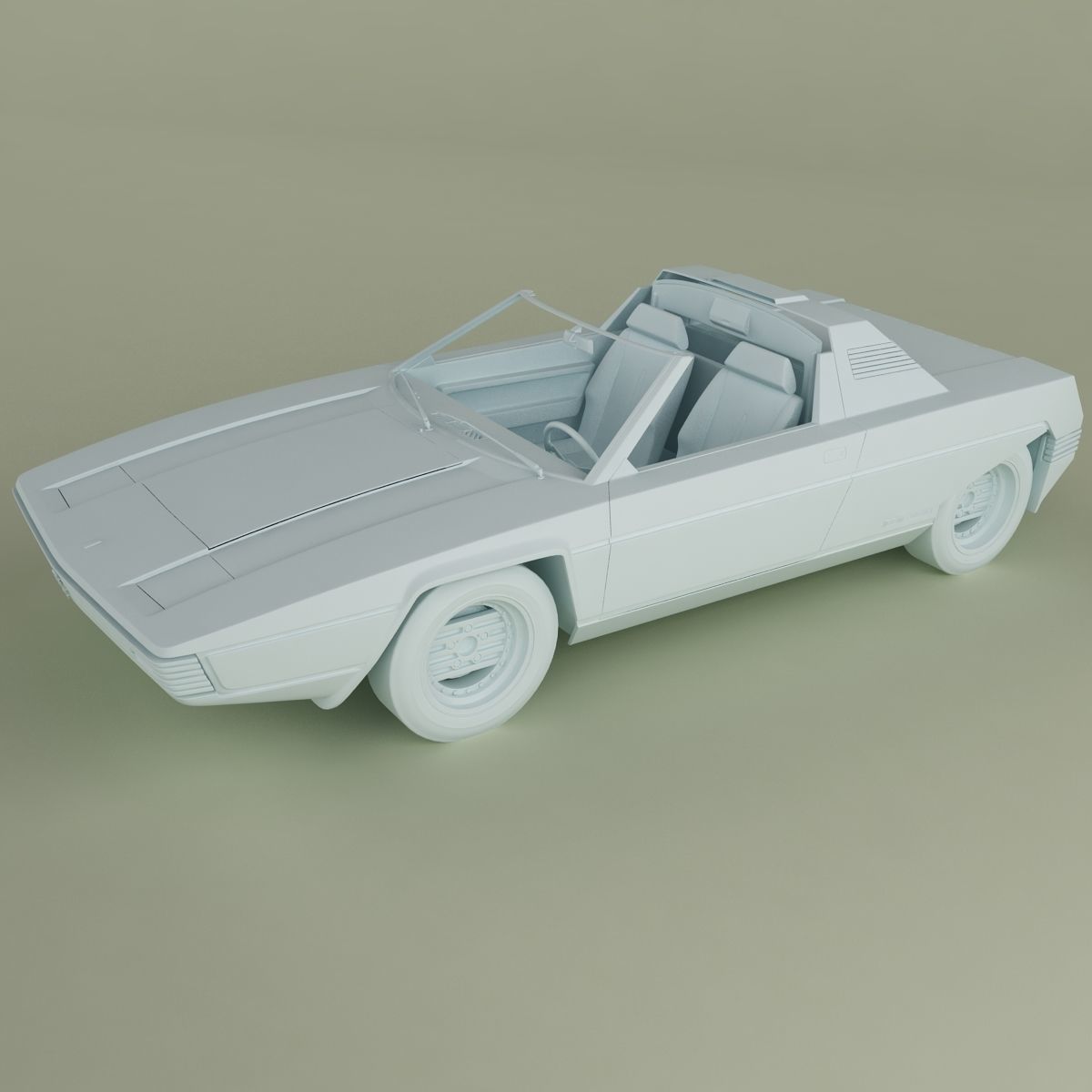 Ferrari Rainbow 3D model_10