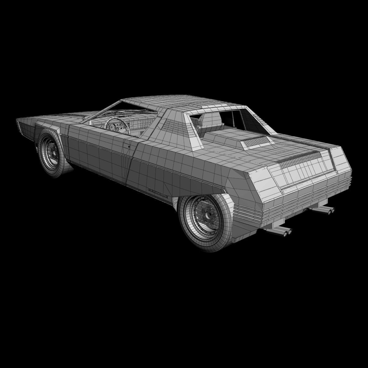 Ferrari Rainbow 3D model_15