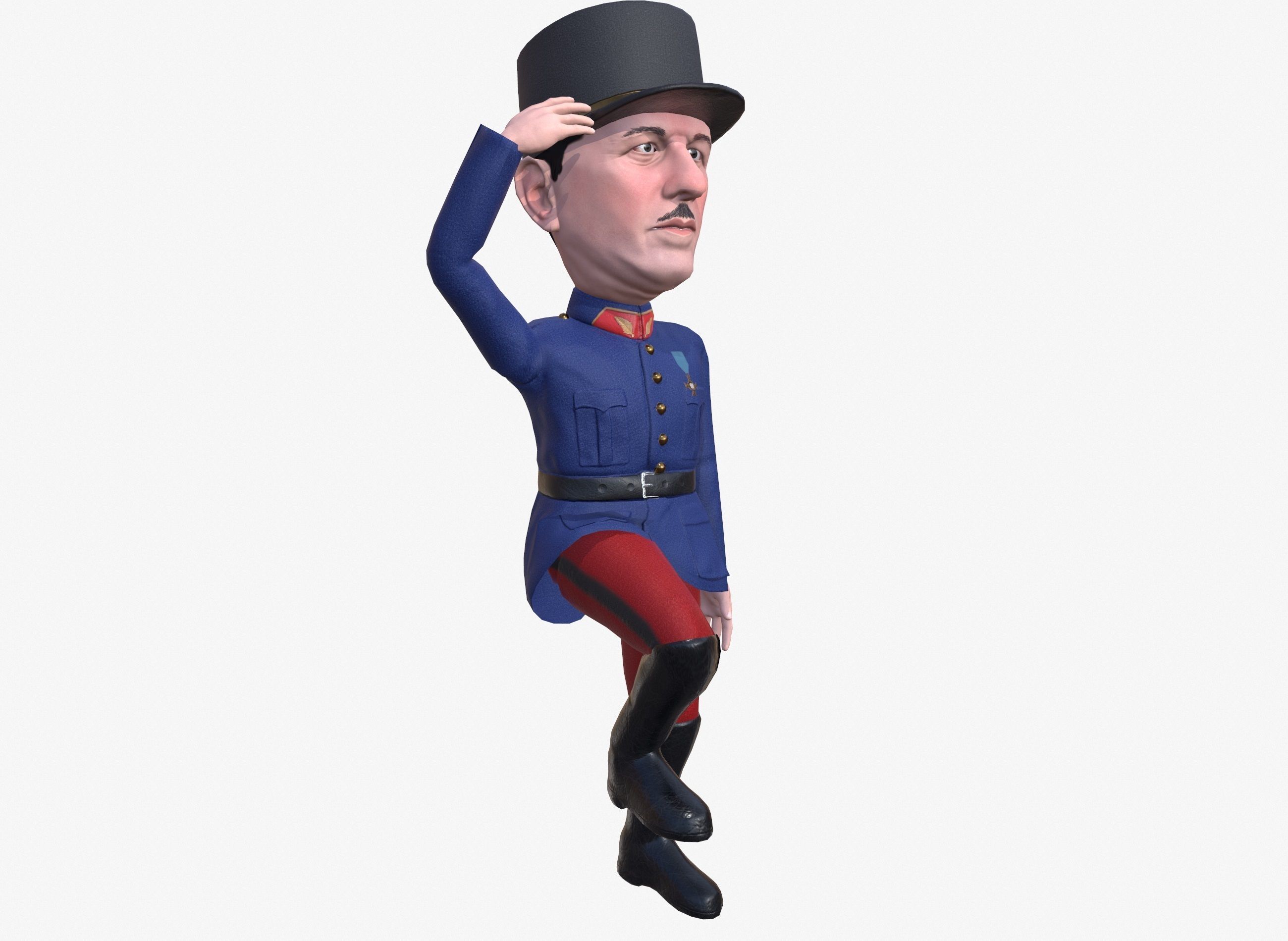 Politicians mega pack Low-poly 3D model_18