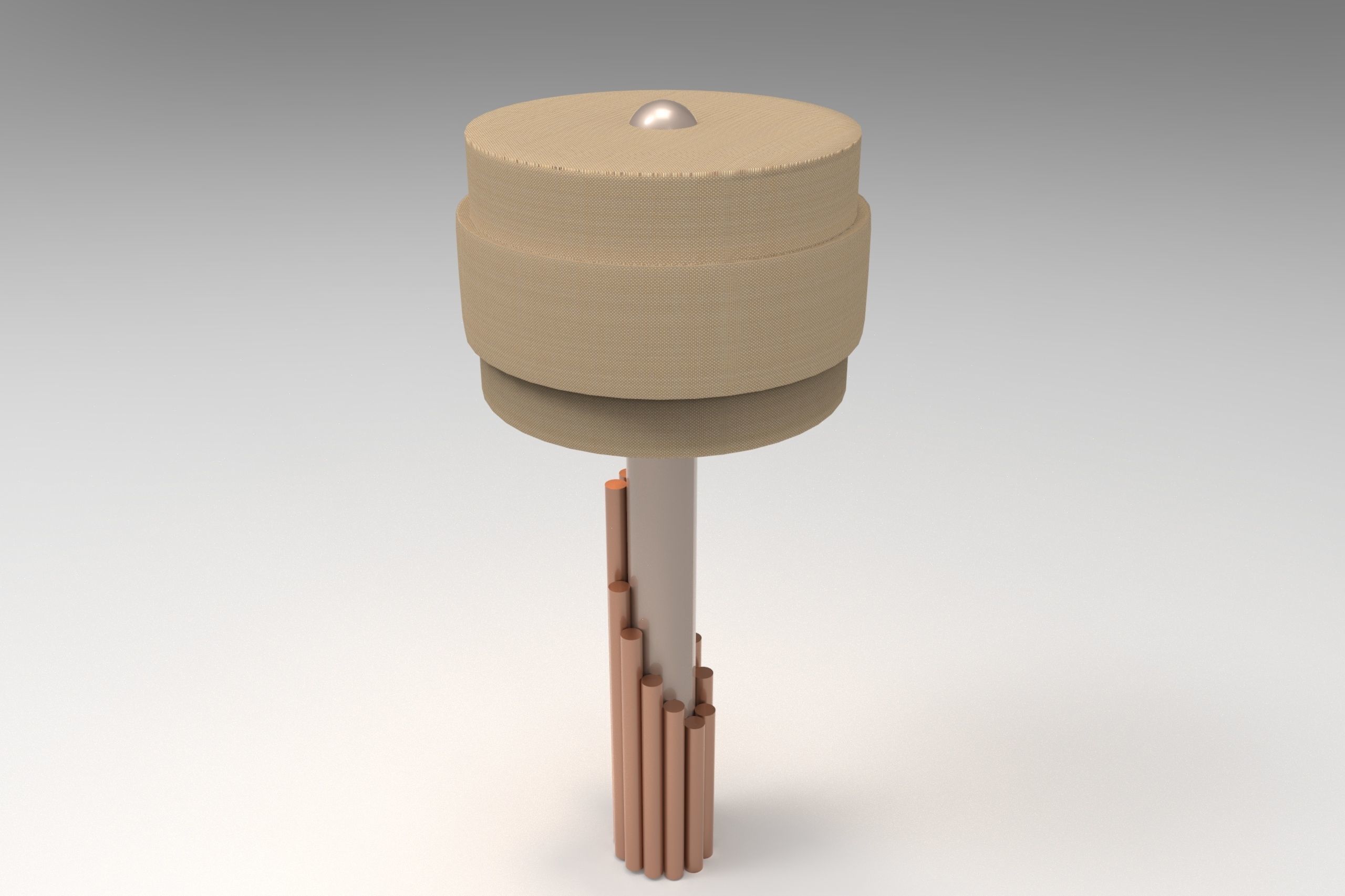 Modern Design Lamp 3D model_3