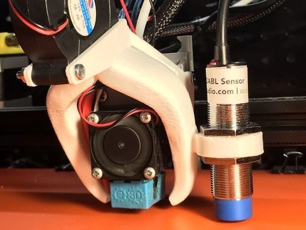 Rock Solid Fang with EZABL sensor Mount 3D print model 3D print model_1