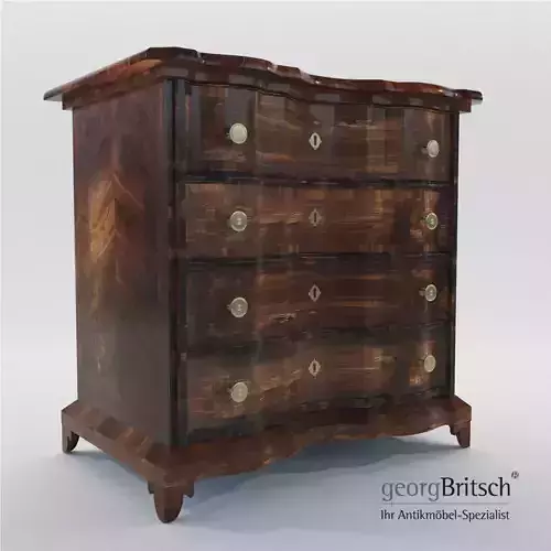Baroque commode - North Italy 1760 - Georg Britsch