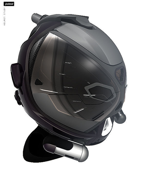 Space Helmet 3D model_3