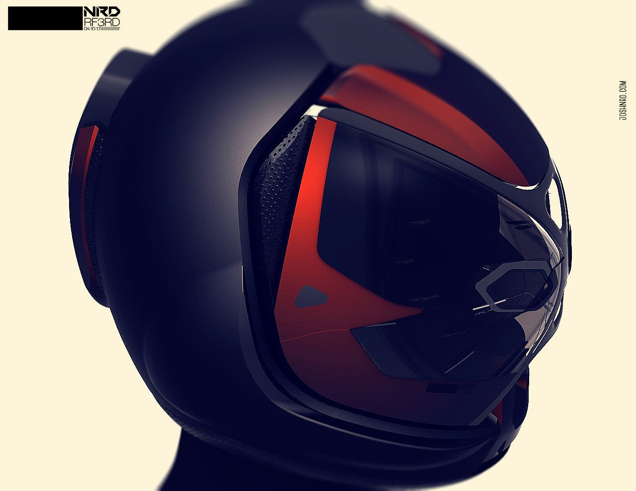 Space Helmet 3D model_1