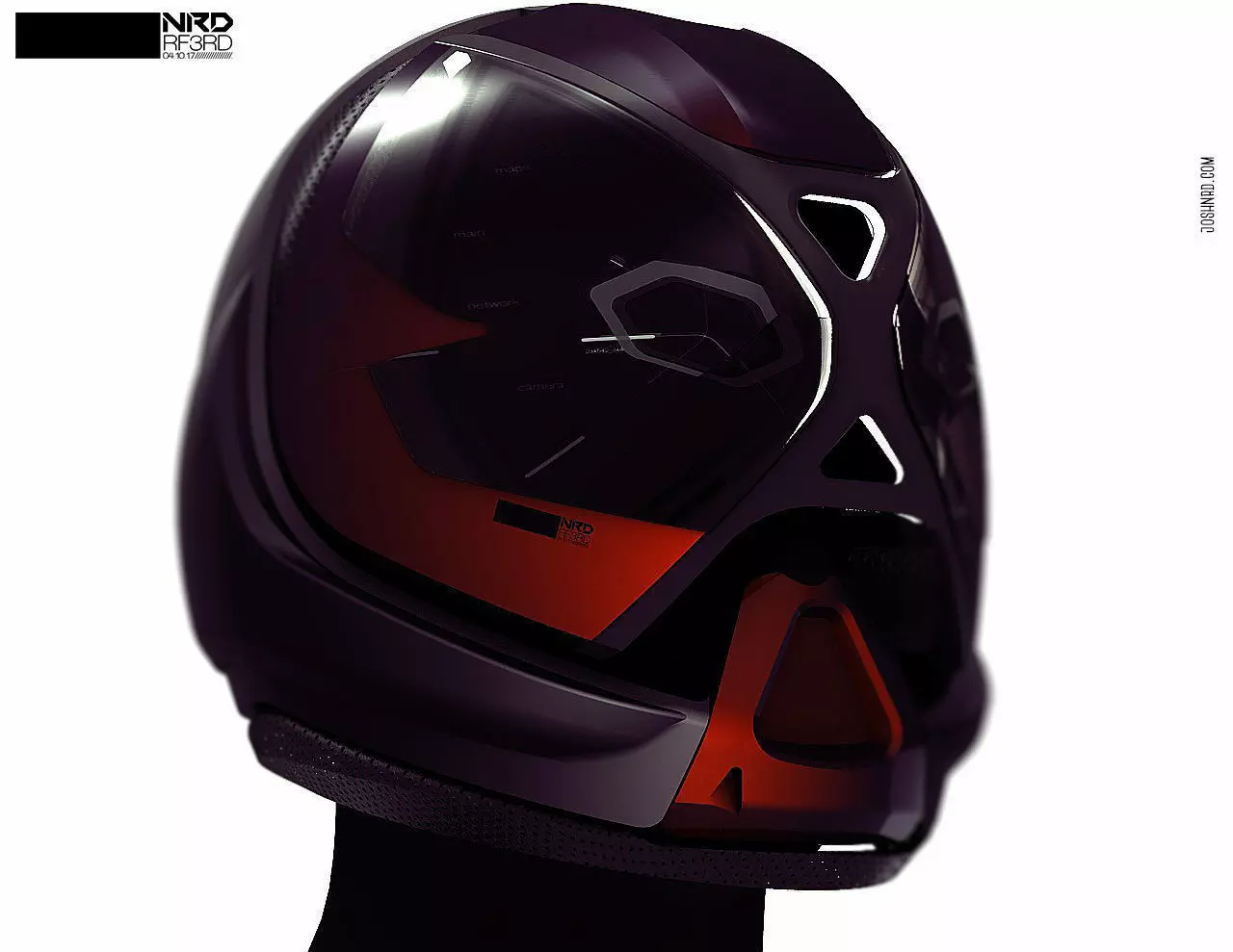 Space Helmet 3D model_0