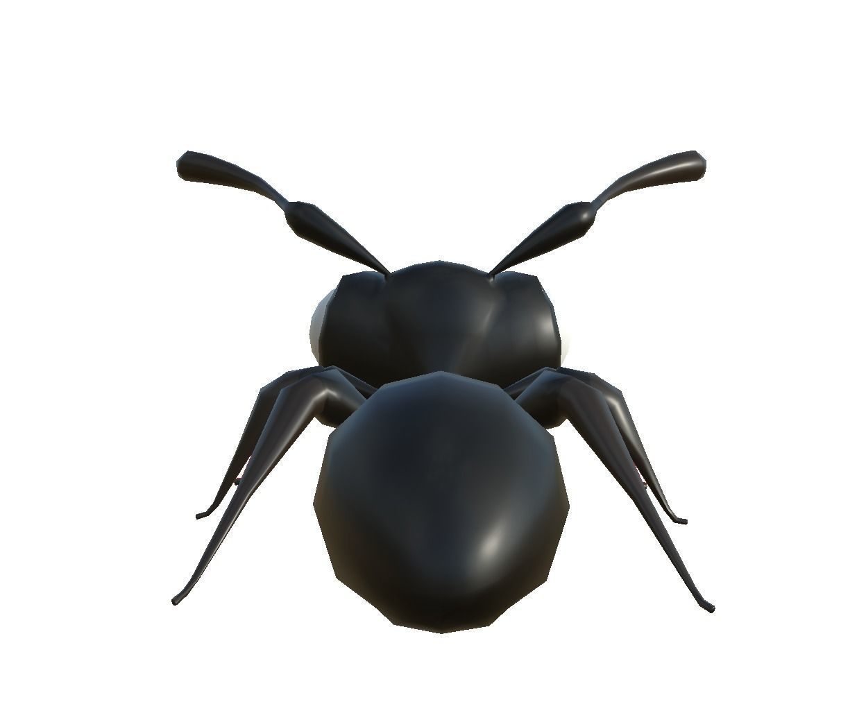 3D Ant disney Low-poly 3D model_6