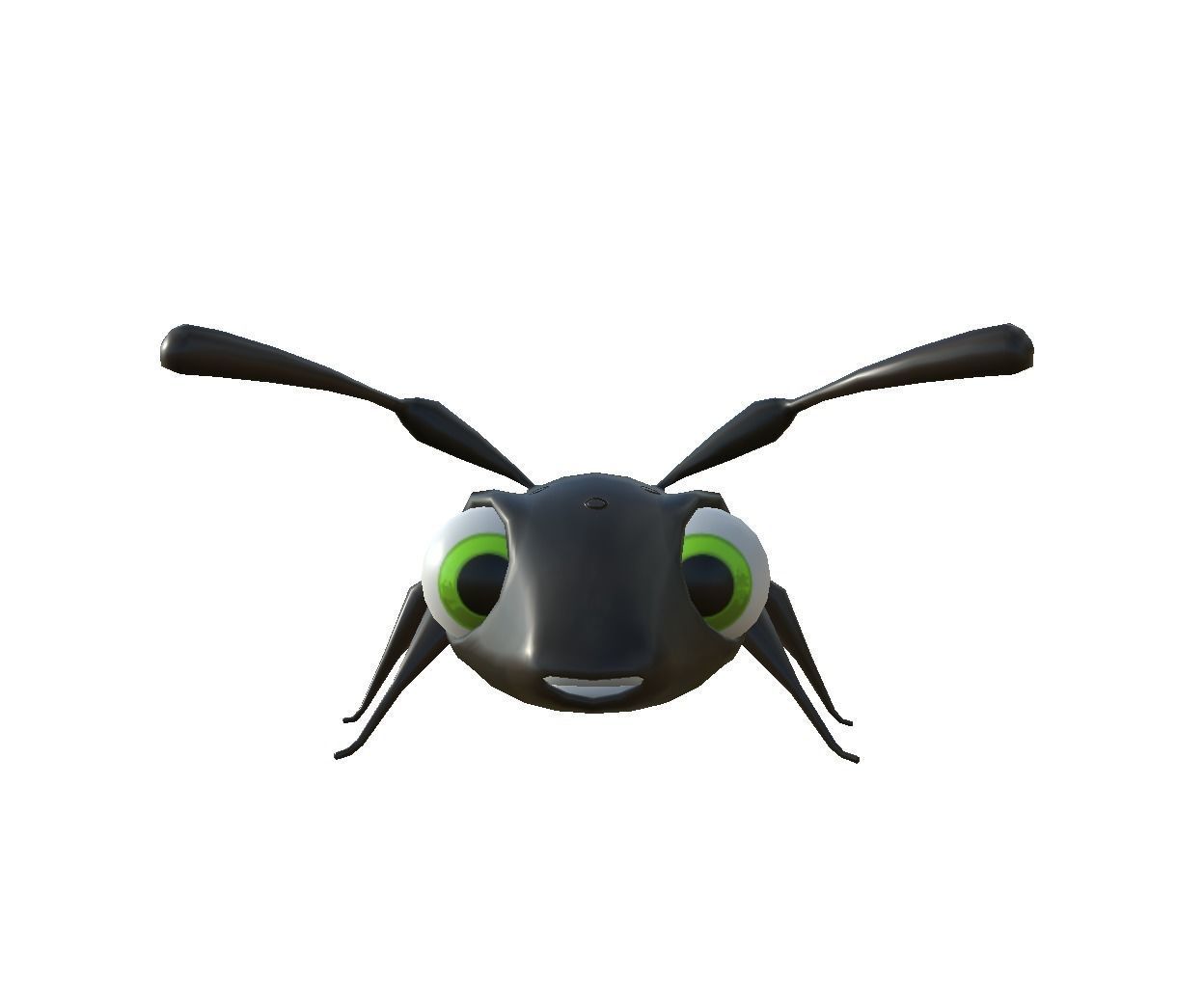3D Ant disney Low-poly 3D model_13