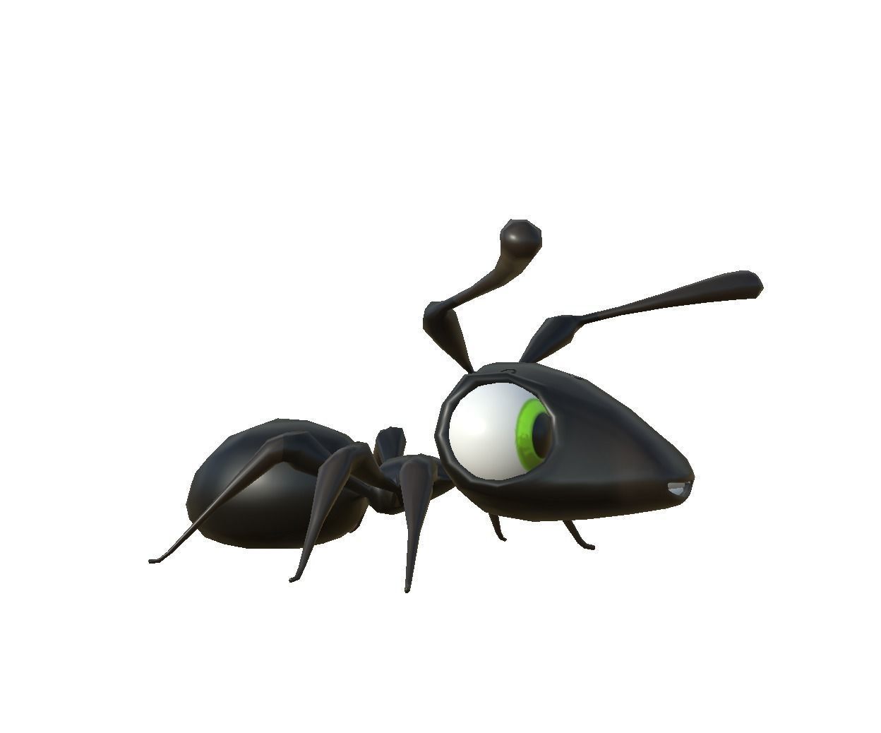 3D Ant disney Low-poly 3D model_4