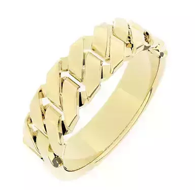 Gents Chain Link Ring