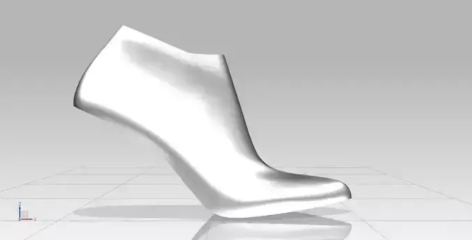 high heel shoe last 3D print model