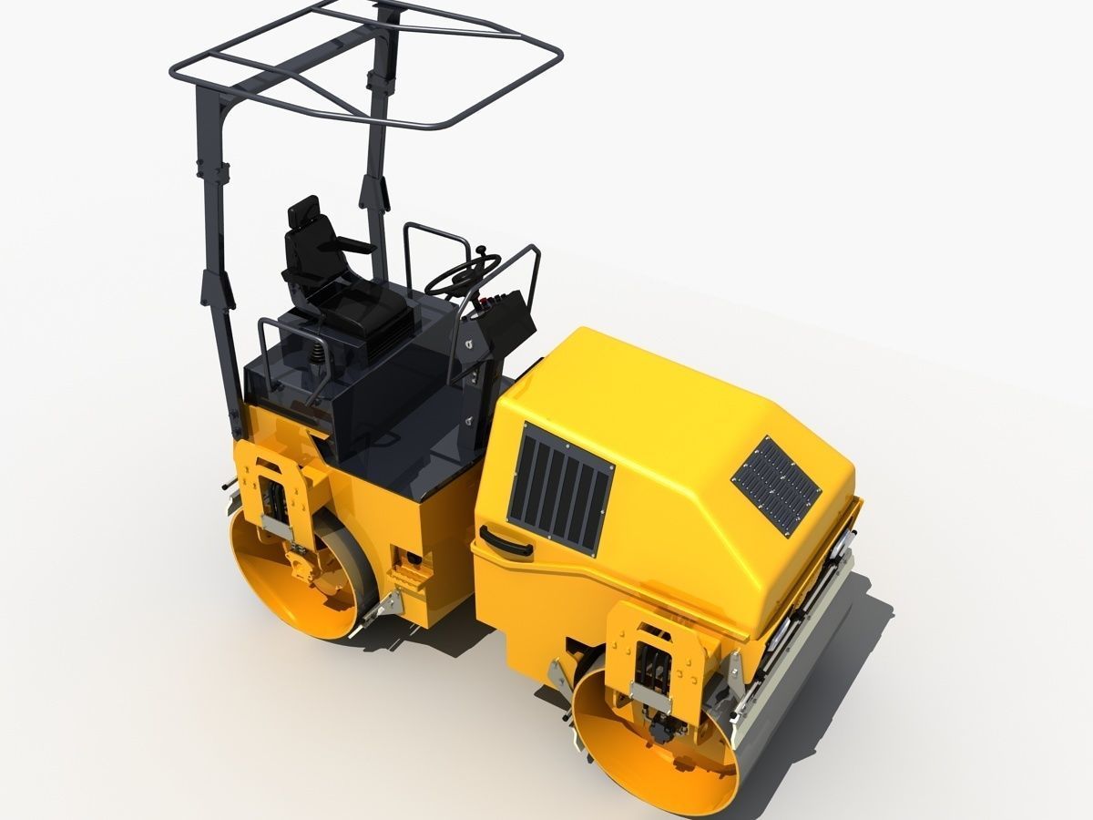 Collection Construction Vehicles 02 3D model_38