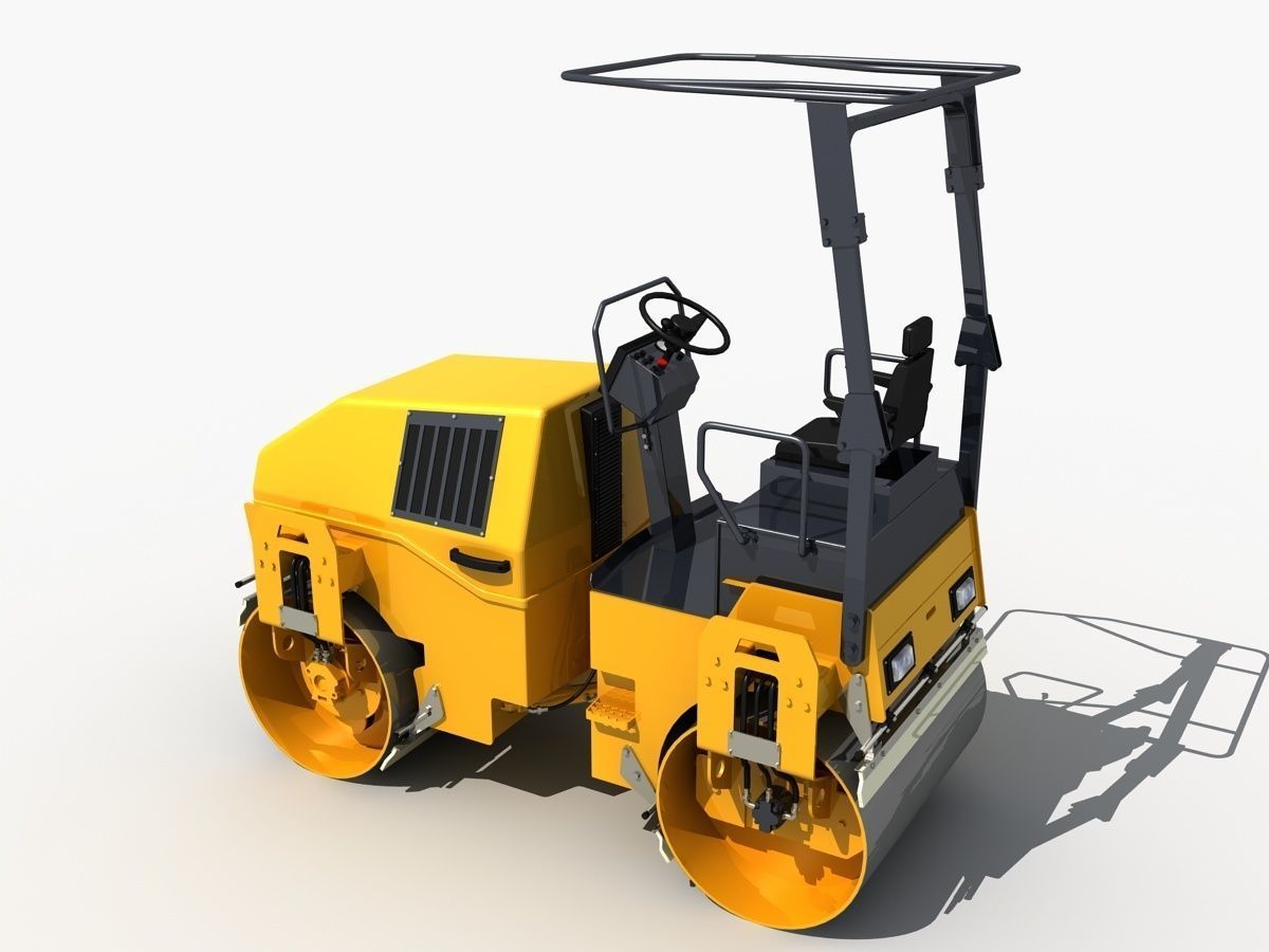 Collection Construction Vehicles 02 3D model_34