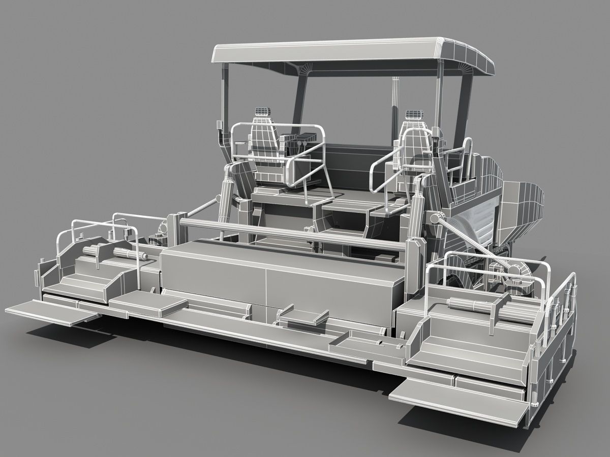 Collection Construction Vehicles 02 3D model_15