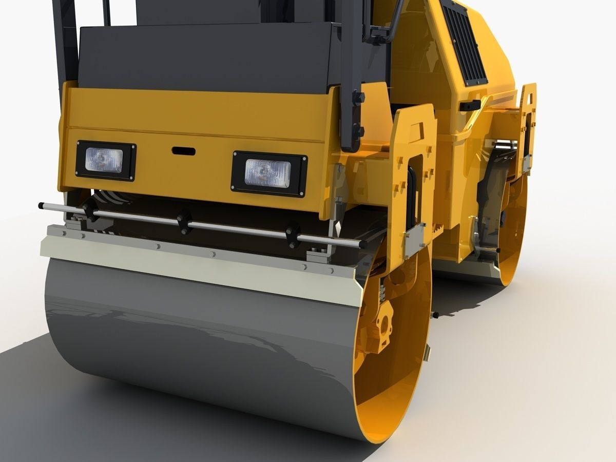 Collection Construction Vehicles 02 3D model_40