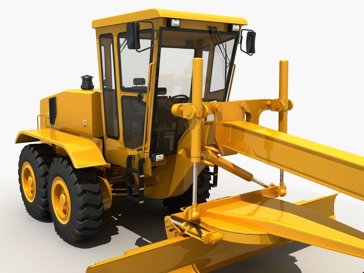 Collection Construction Vehicles 02 3D model_26